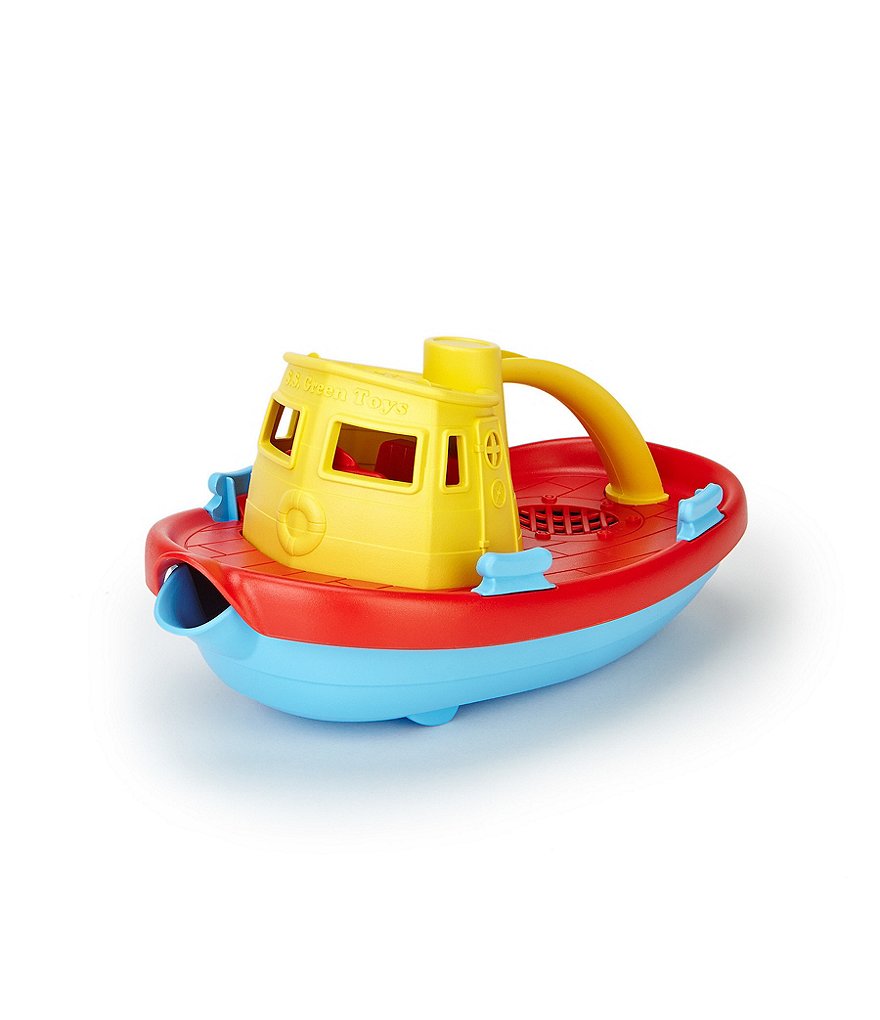 Green Toys Ferry Boat with Mini Cars Pool Toy