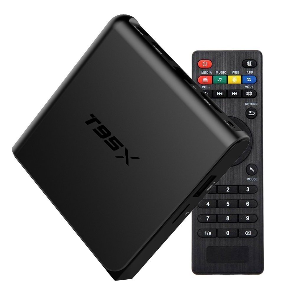 HONGYU T95X Android 6.0 TV BOX HD Amlogic S905X Quad Core 64bit 2GB / 8GB BT 4.0 Wifi Ethernet LAN VP9 Ultra 4K 1080P Media Player