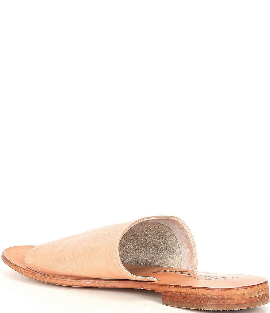 Free People Vicente Leather Slide Sandals