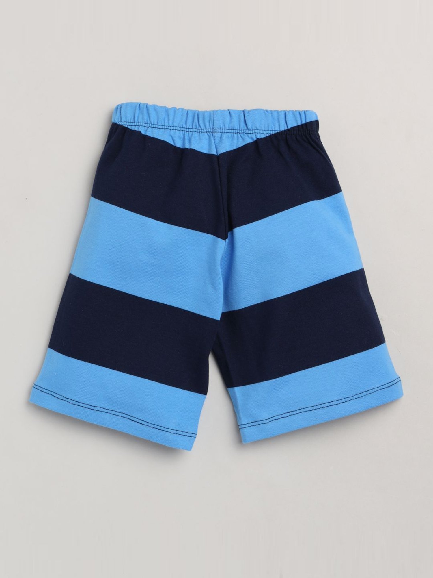 Lazy Shark Kids Navy Printed T-Shirt & Shorts