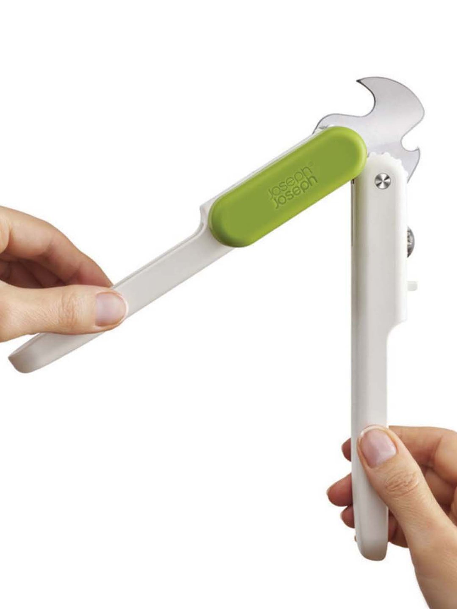 JOSEPH JOSEPH Silver & Green Steel 30.5 cm Elevate Tong - Set of 1