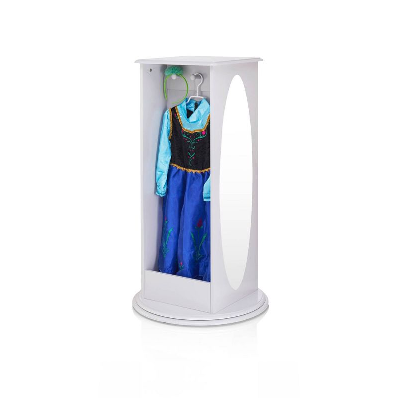 42" Kids' Rotating Dress Up Storage Gray - Guidecraft