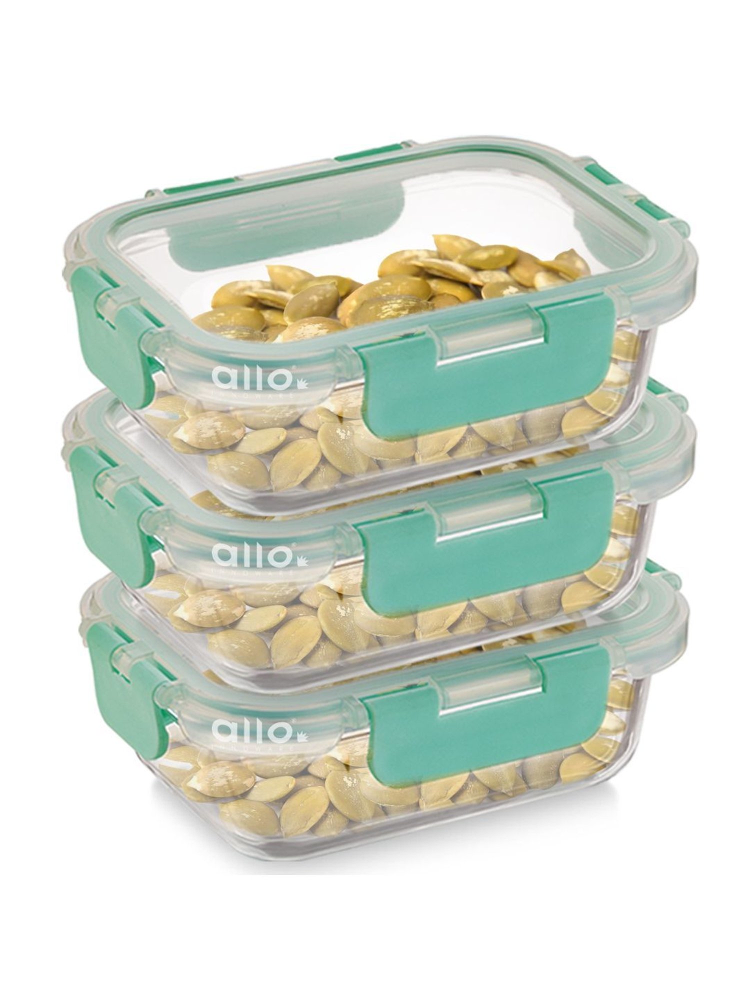 Borosilicate Glass Containers with Lids Microwave Safe Container for Glass Food Storage Containers