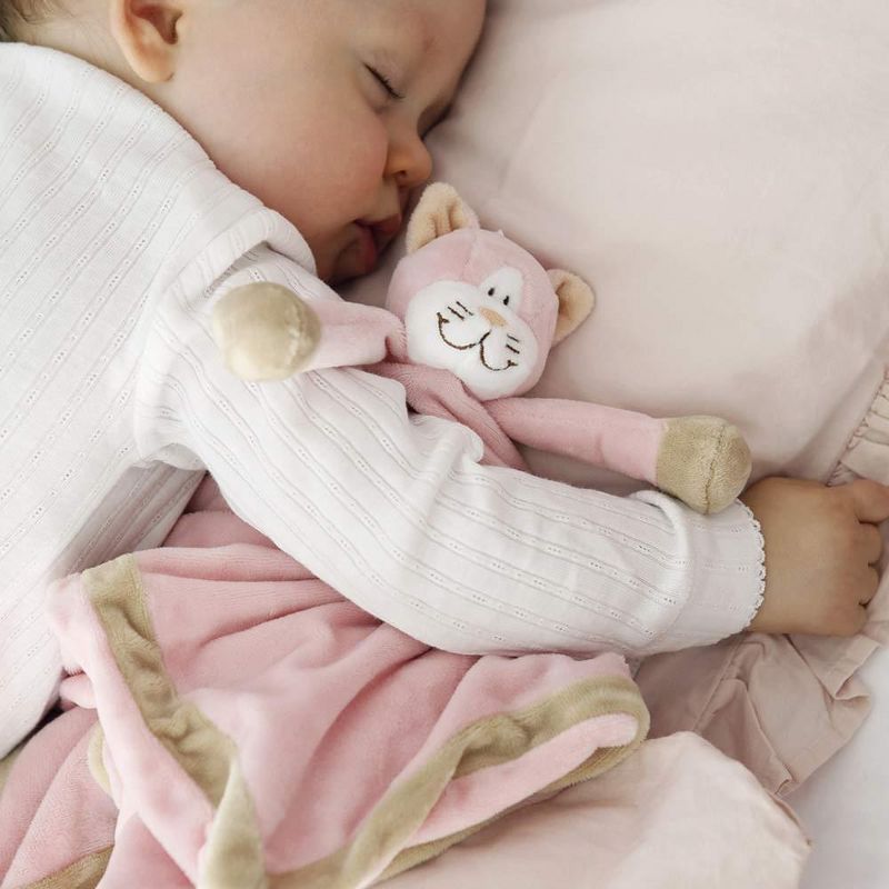 TriAction Toys Teddykompaniet Diinglisar Collection 11 Inch Plush Animal Blanket | Cat