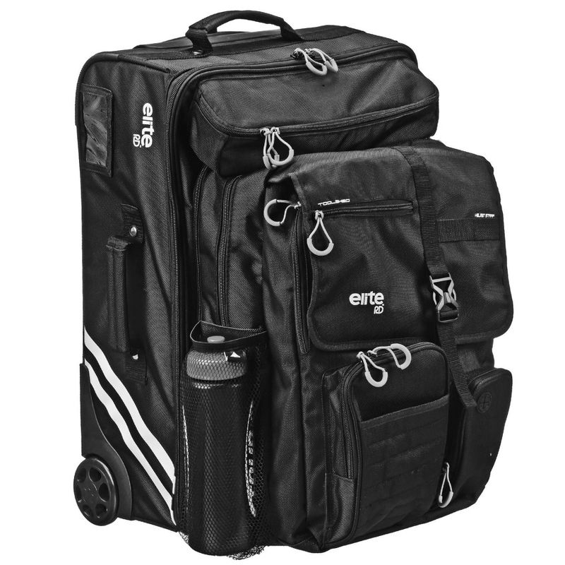Roller Derby Convertible Rolling Bag - Black