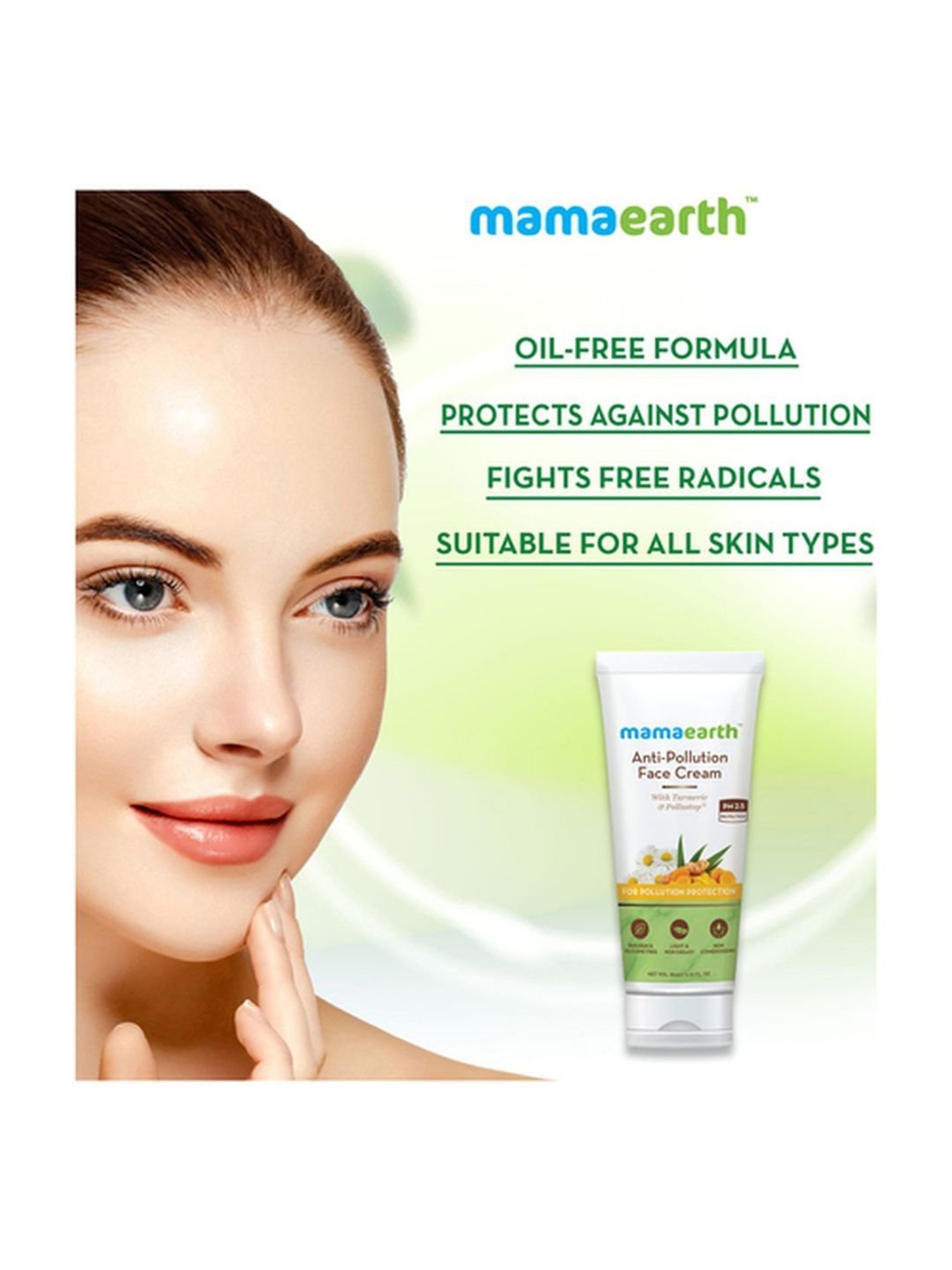 Mamaearth Anti-Pollution Face Cream - 80 ml