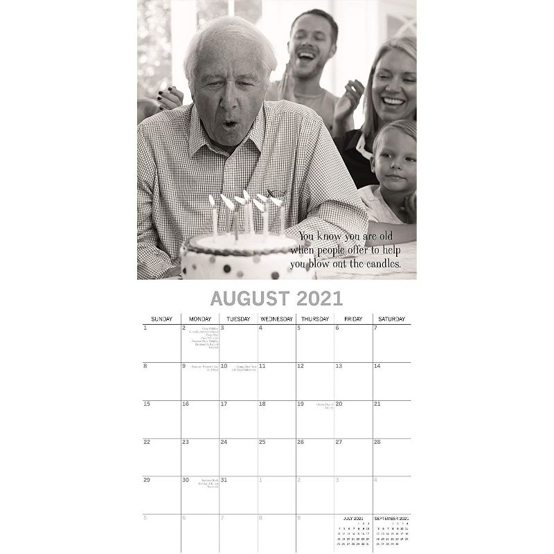 2021 The Everygirl Wall Calendar 15" x 12" Liam - Blue Sky