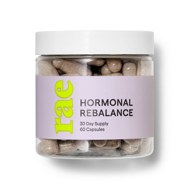 Rae ReBalance Dietary Supplement Capsules - 60ct