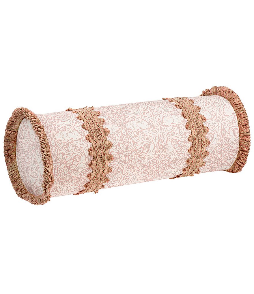 Edgehill Collection Hand-Woven Rattan Market Basket