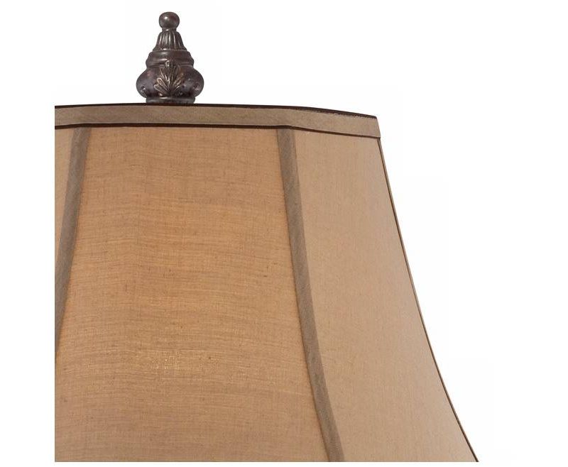 Regency Hill Bronze Crackle Large Urn Table Lamp with Table Top Dimmer