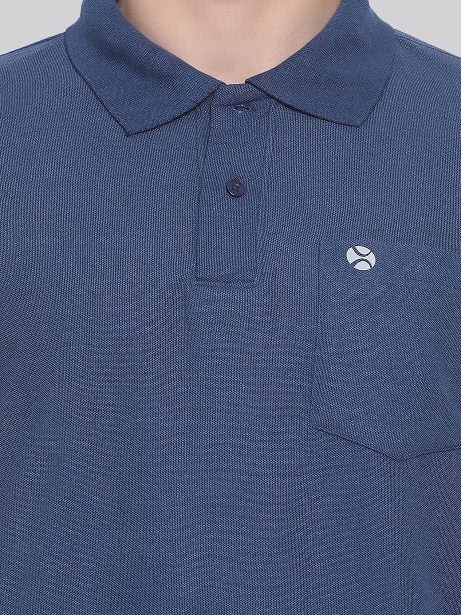 Lux Nitro Dark Blue Regular Fit Polo T-Shirt