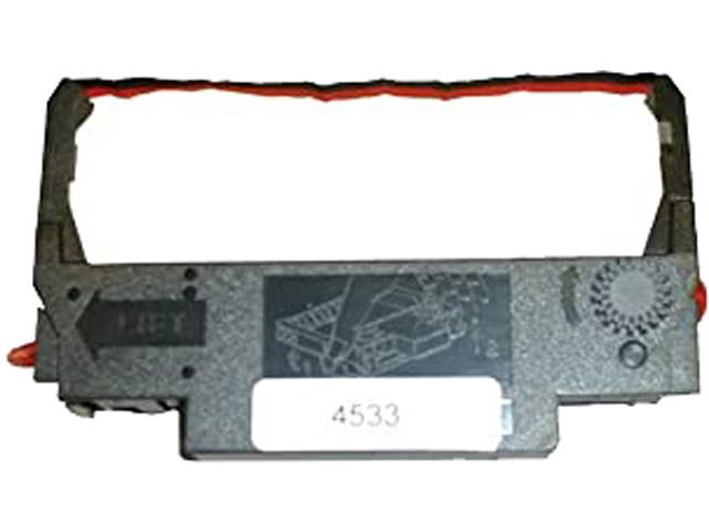 Ci Inks CIM4533 Black / Red Nylon Ribbon