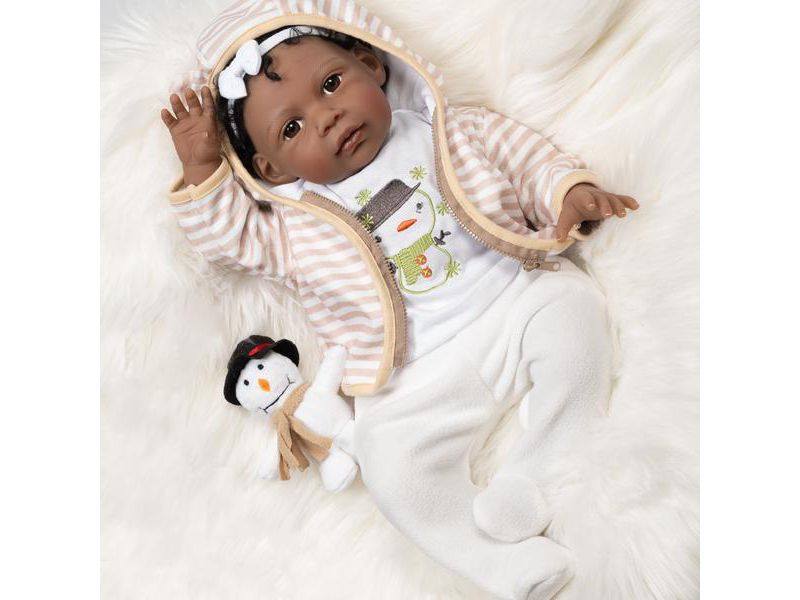 Paradise Galleries Reborn Baby Doll Kione, 20 inch Girl in Soft Vinyl & Weighted Body, 8-Piece Set