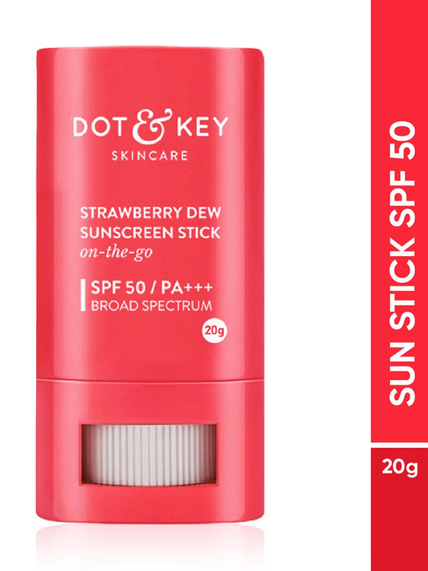 Dot & Key Strawberry Dew Sunscreen Stick On-the-Go SPF 50 - 20 gm