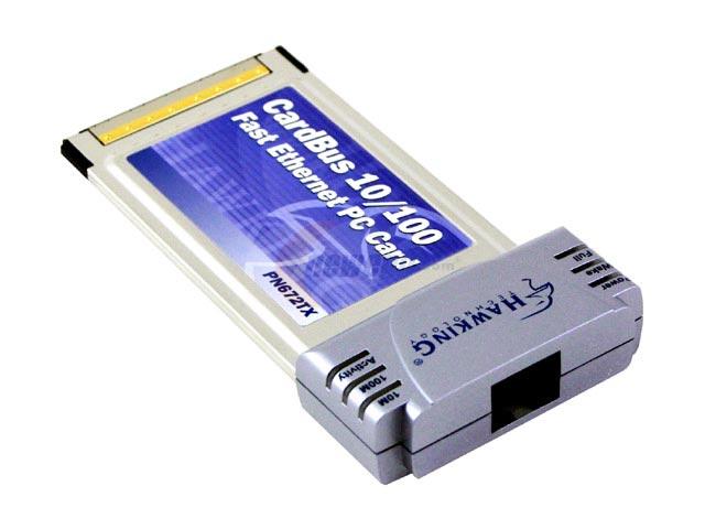 HAWKING PN672TX 10/100Mbps Fast Ethernet PC Card
