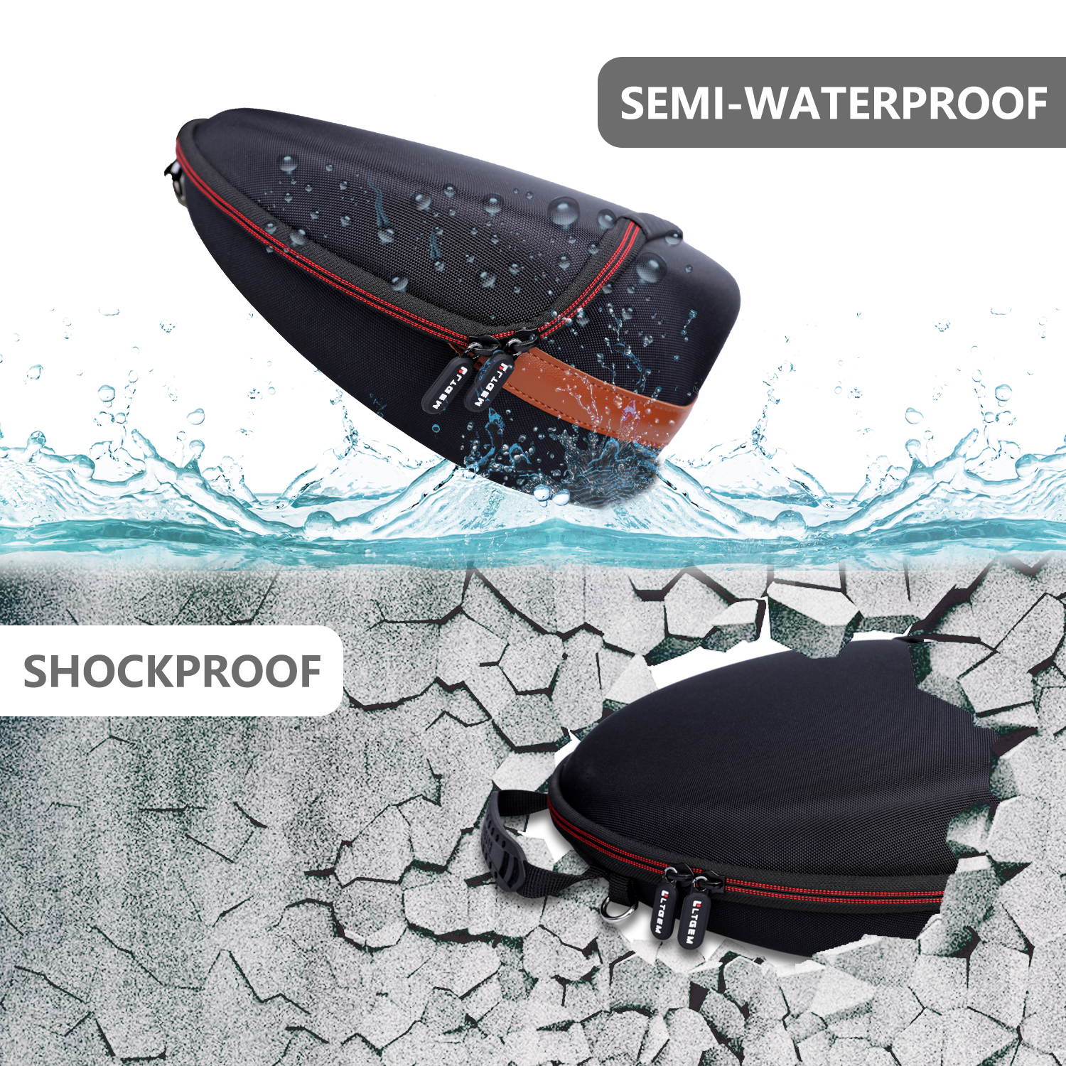 LTGEM EVA Hard Case for Harman Kardon Onyx Studio 6 Wireless Bluetooth Speaker - Protective Carrying Bag Only