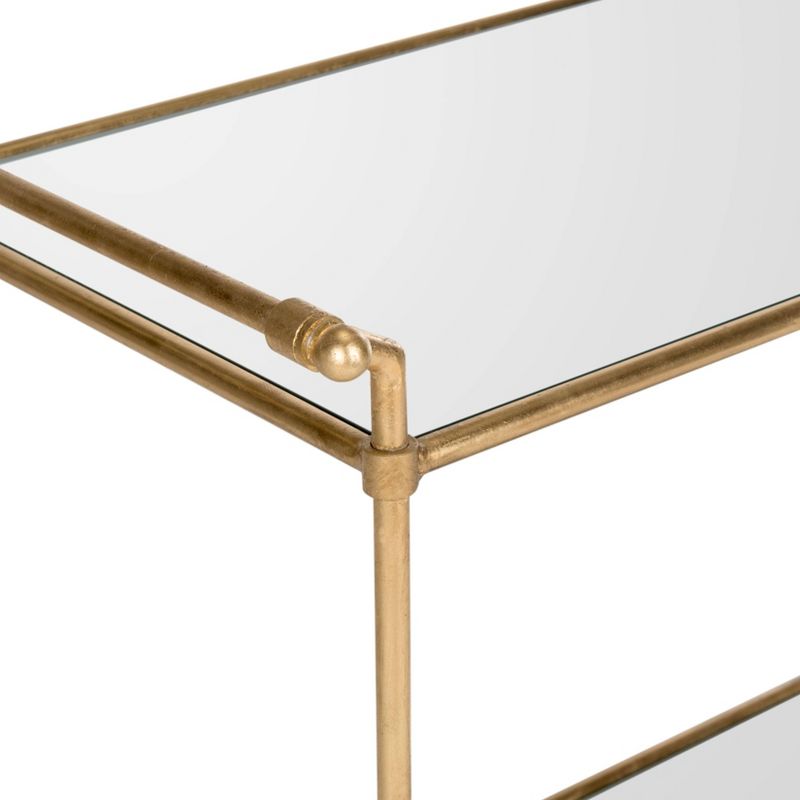 Bar Cart Metal/Gold - Safavieh