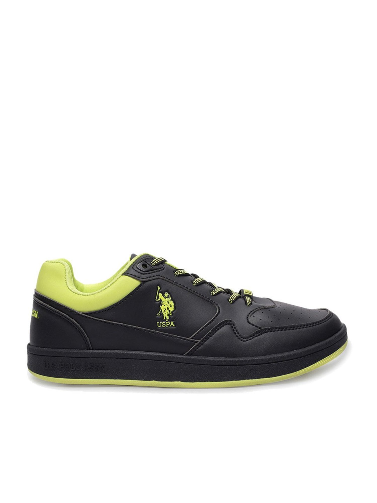 U.S. Polo Assn. Men's MILO Black Casual Sneakers