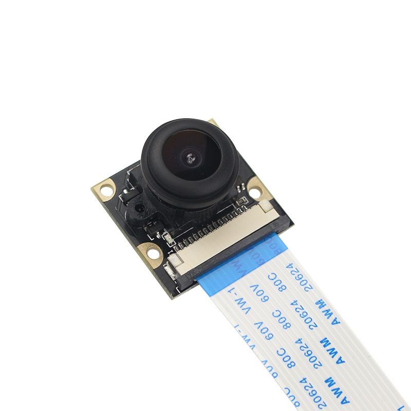 Raspberry Pi 3 Camera Night Vision Wide Angle Fisheye 5M Pixel 1080P Camera Compatible Raspberry Pi 2 Model B