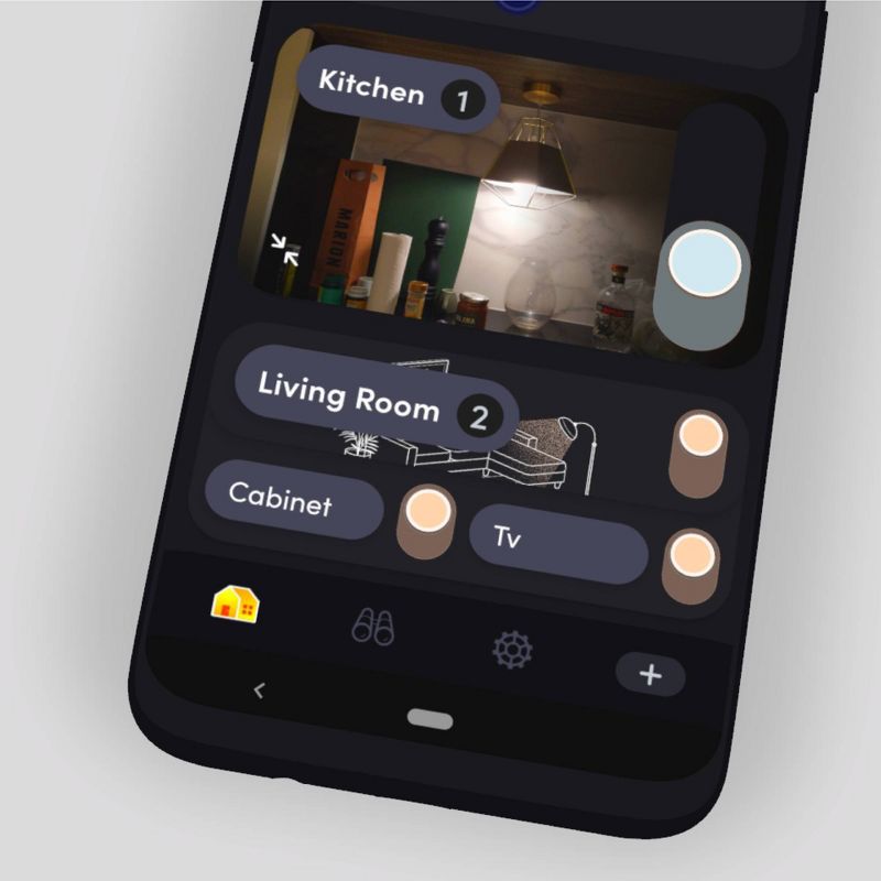 LIFX 4pk Mini Day and Dusk A19 LED Light Bulb White