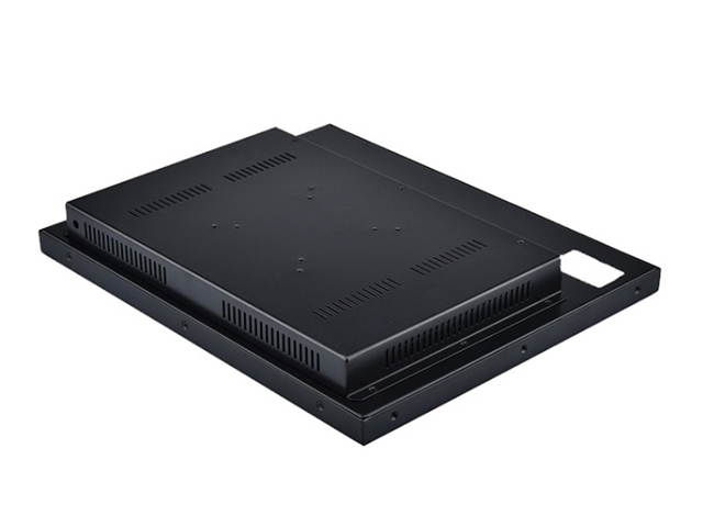 19" Industrial Panel PC,All in One Computer,Intel Quad Core J1900,Taiwan 5 Wire Touch Screen,Windows 7/10,Linux,(Black),[1VGA/3USB2/1USB3/1LAN/3COM/FAN],(4G RAM/64G SSD)