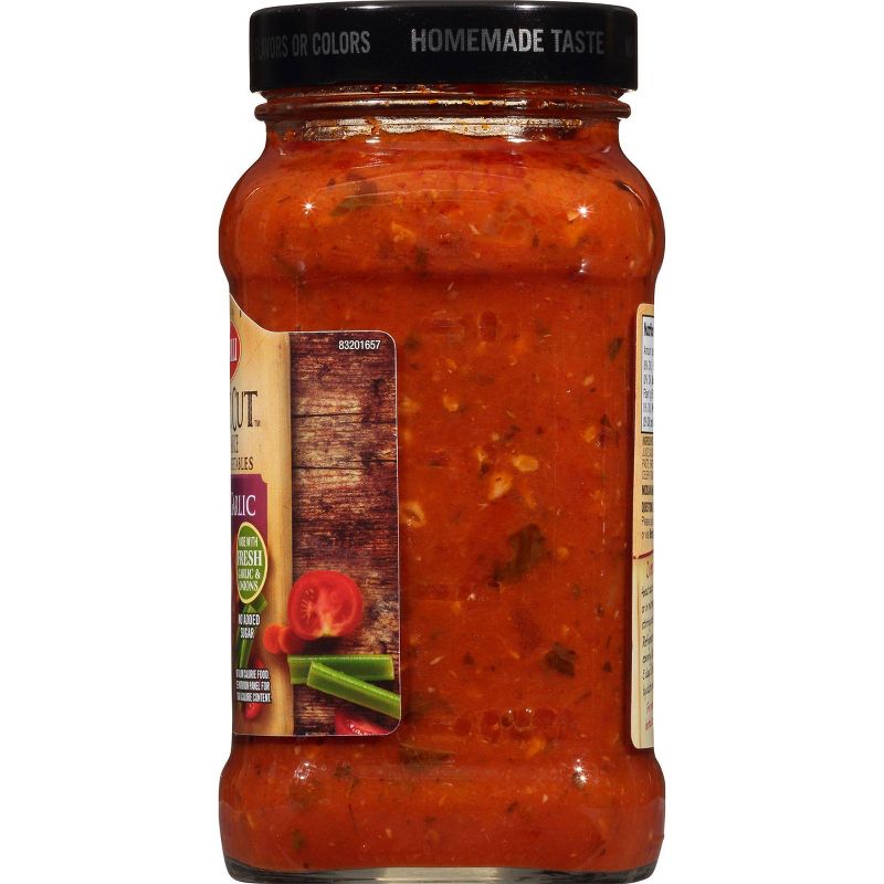 Bertolli Rustic Cut Pasta Sauce Roasted Garlic Marinara with Garden Vegetables - 24oz