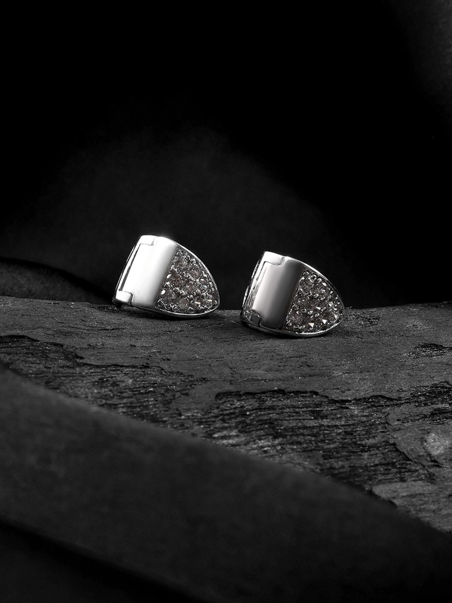 The Real Effect London 800 Silver Earrings for Women