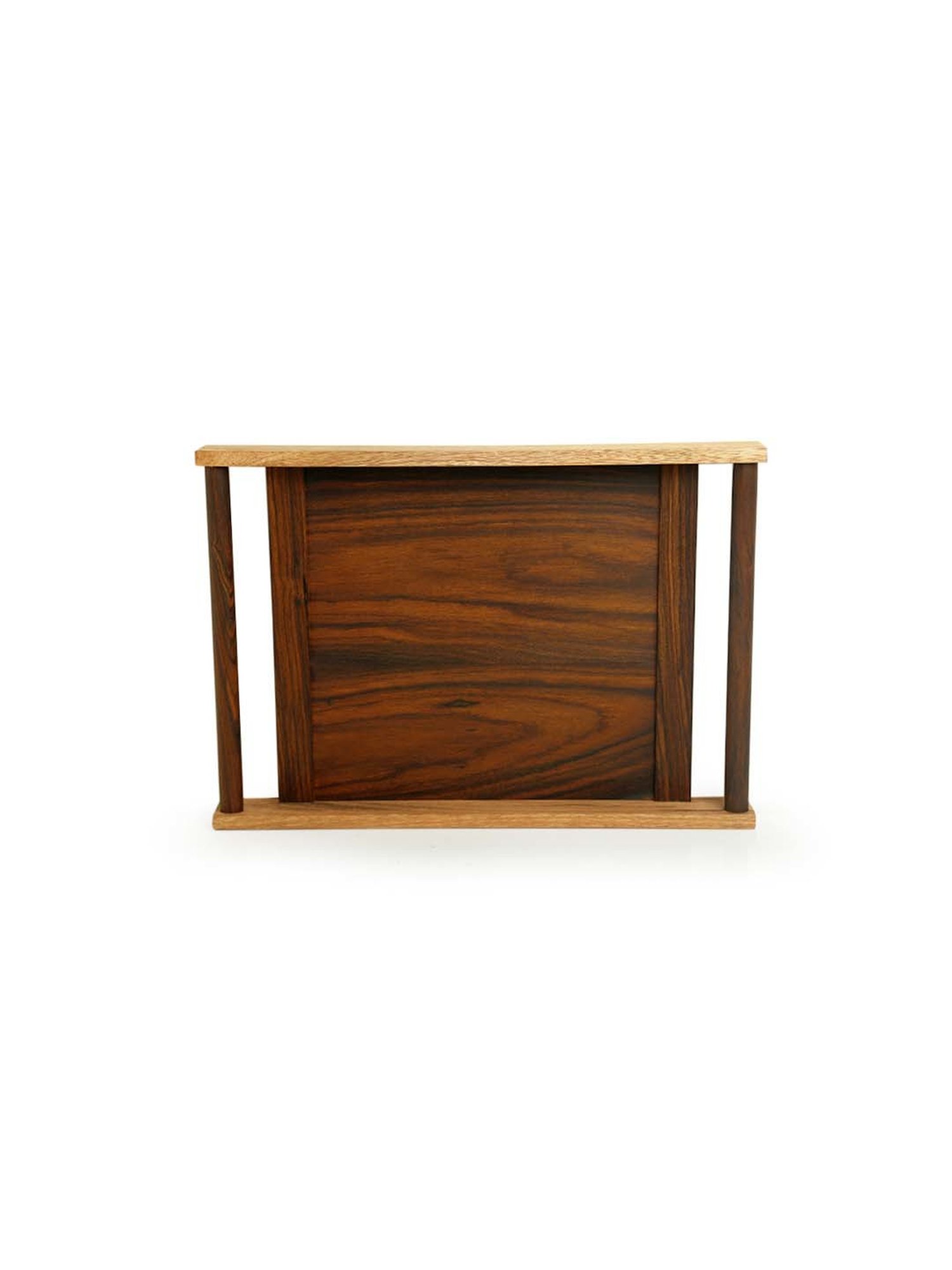 ExclusiveLane Brown Mango Wood Serving Tray -Set of 1