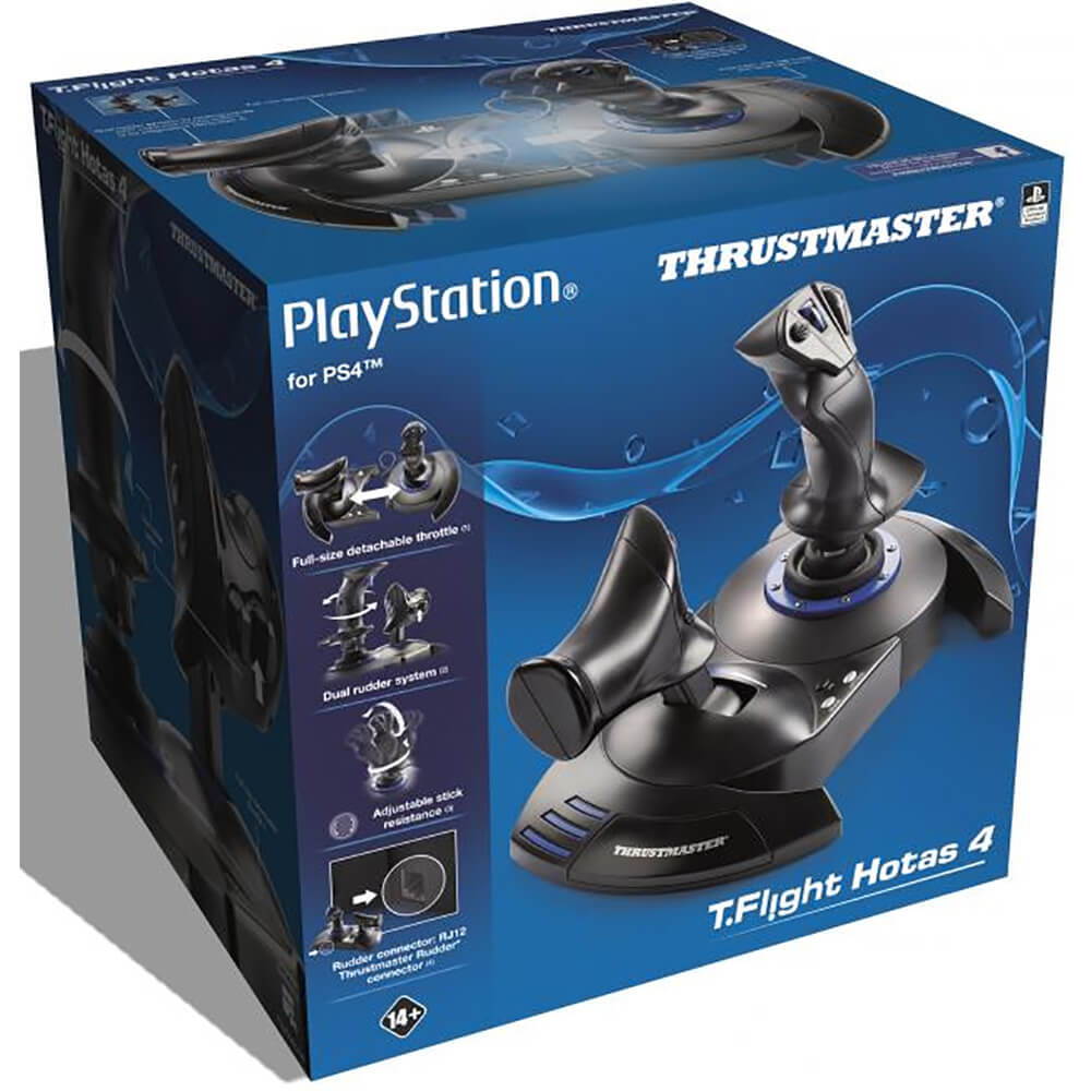 Thrustmaster T-Flight Hotas 4 - Joystick and Throttle - Wired - for Sony PlayStation 4