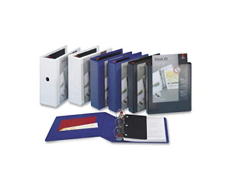 Cardinal Clearvue Binder D-Ring 3" Capacity 11"x8-1/2" Blue 26332