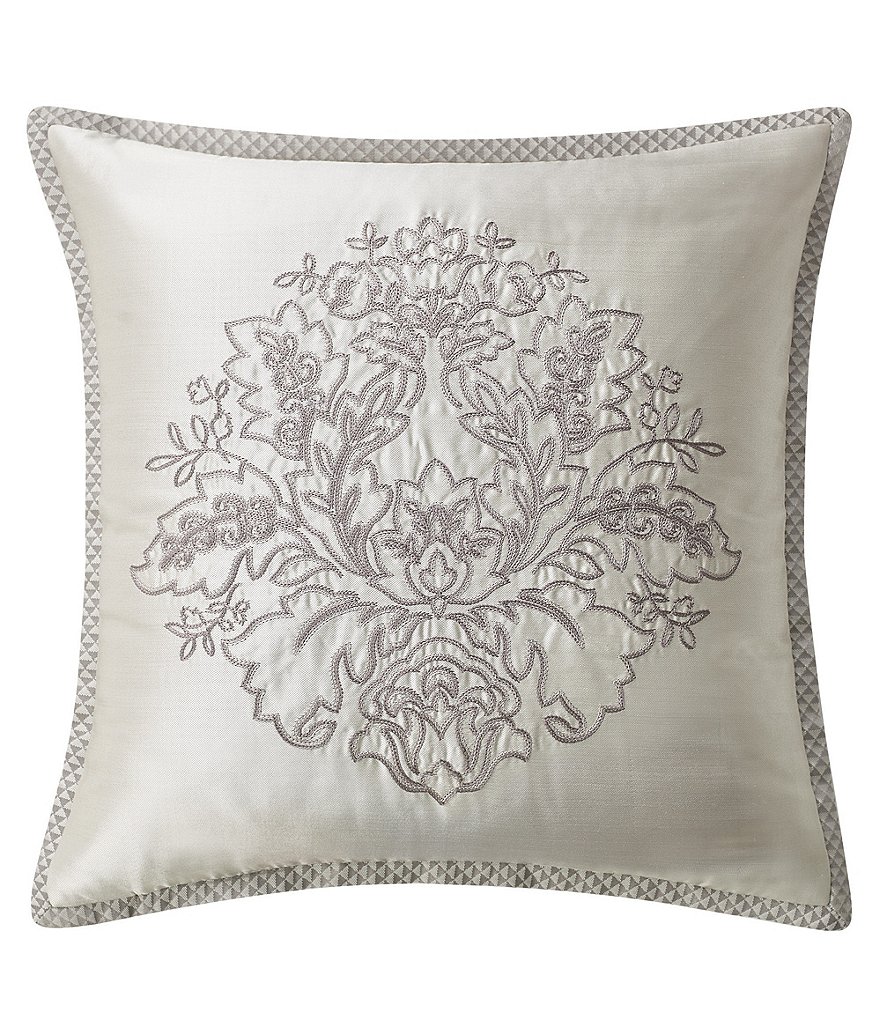 Waterford Ameline Embroidered Square Pillow