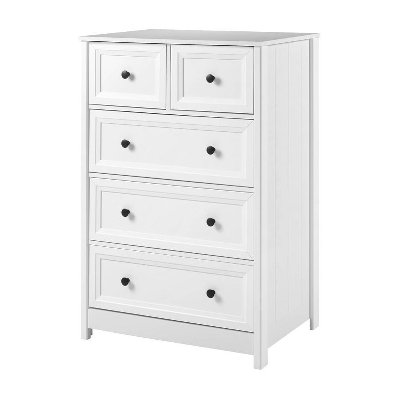 County Line 4 Drawer Chest Rum Walnut - Sauder