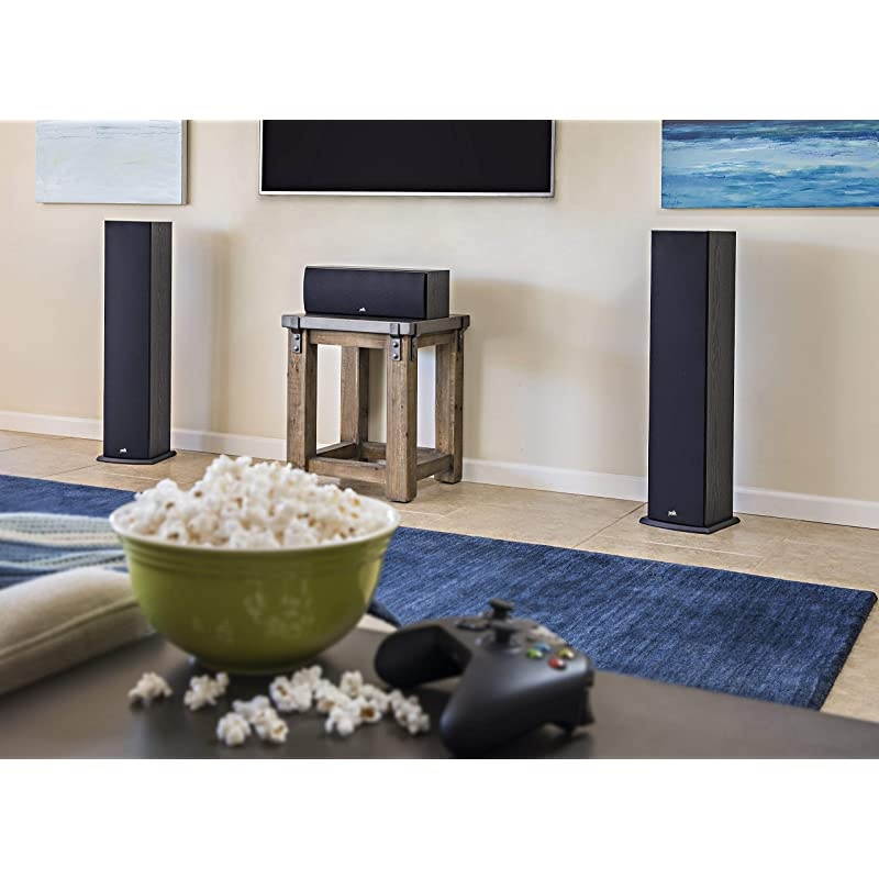 T50 150 Watt Home Theater Floor Standing Tower Speaker Single Premium Sound at a Great Value | Dolby and DTS Surround Renewed