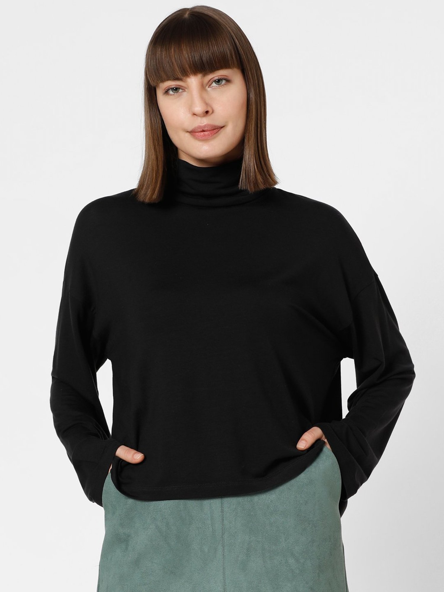 Vero Moda Black Regular Fit Top