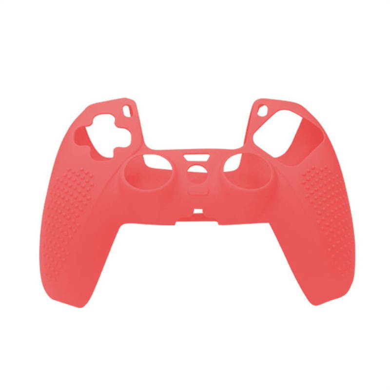 Silicone Protective Casefor PS5 Game Controller Non-Slip Protective Sleeve Cover for Playstation 5 Gamepad-White