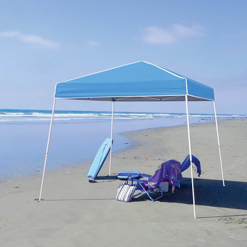 Costway Outdoor 2-Tier 10'x10' Gazebo Canopy Shelter Awning Tent Patio Garden Screw-free structure Brown