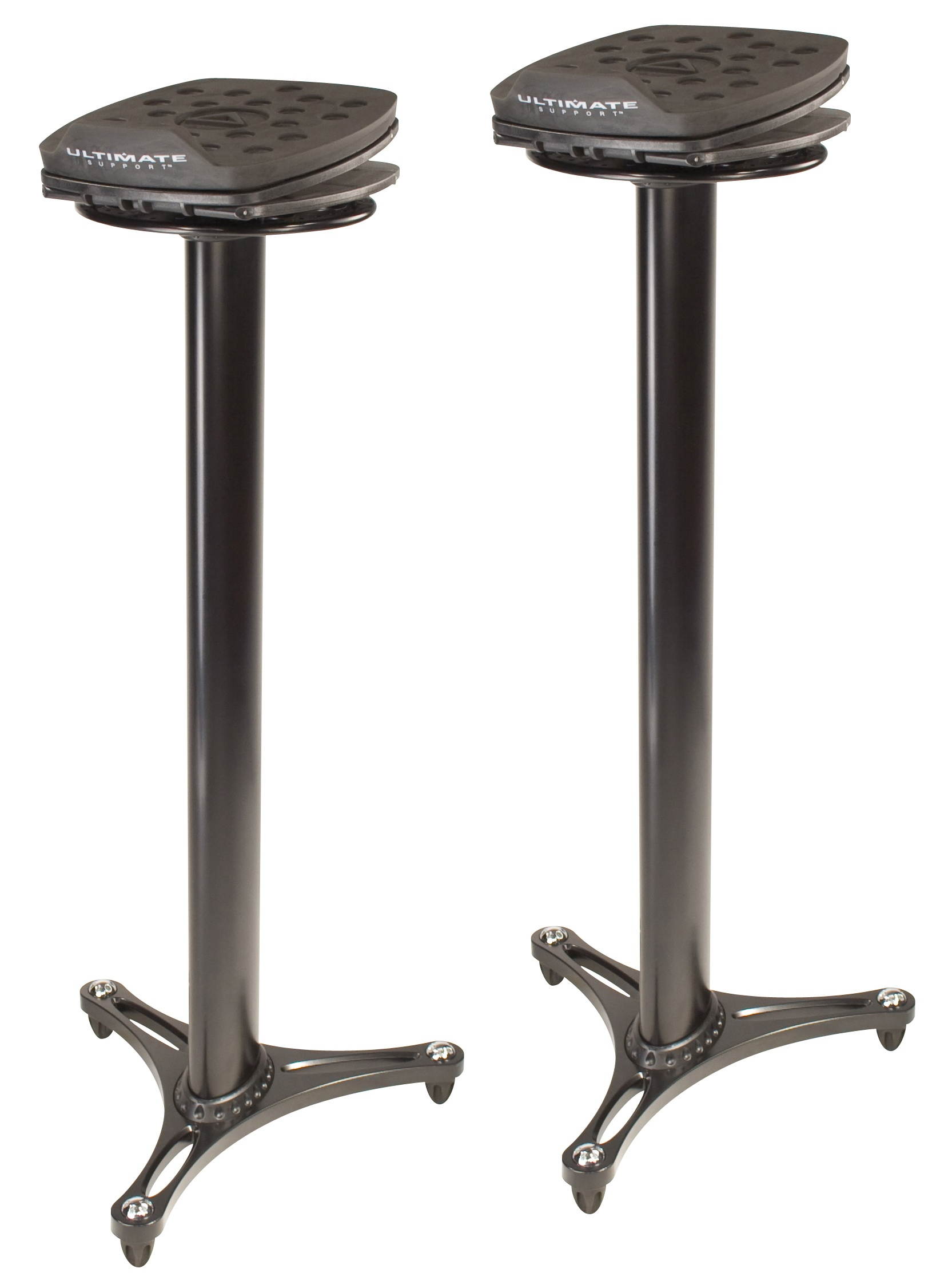 Ultimate Support MS-100 Studio Monitor Stand Black (Pair)