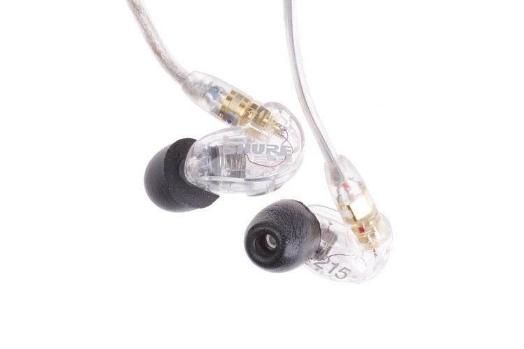 Shure Isolating MicroDriver Earphones In-Ear Stereo Headphones, Black