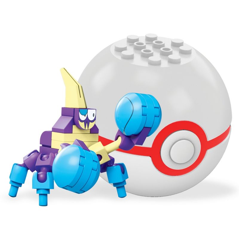 Mega Construx Pokemon Crabrawler Poke Ball