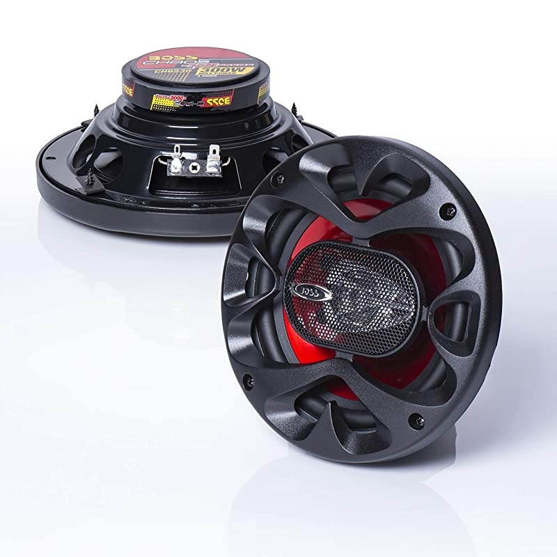 CH6530 Car Speakers - 300 Watts of Power Per Pair and 150 Watts Each, 6.5 Inch, Full Range, 3 Way, Sold in Pairs