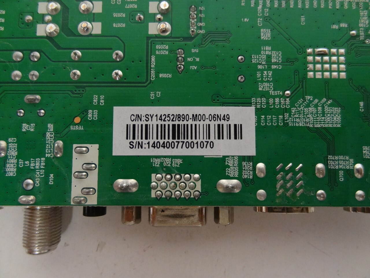 Element ELEFT281 Main Board / Power Supply (ST2751A01-4, 890-M00-06N49) SY14252