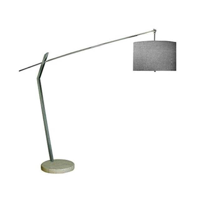 trend lighting tfa9900 chelsea arc lamp, polished chrome