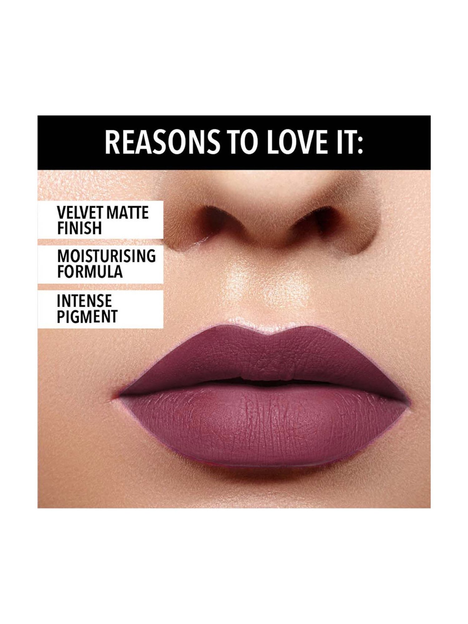 Blue Heaven Matte Me Intense Matte Lipstick Pink Frost 305 - 4 gm