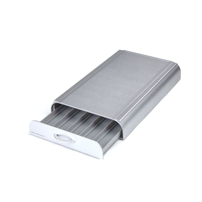 MIND READER Single Drawer Coffee Pod Holder [50 Capacity] (SILVER)