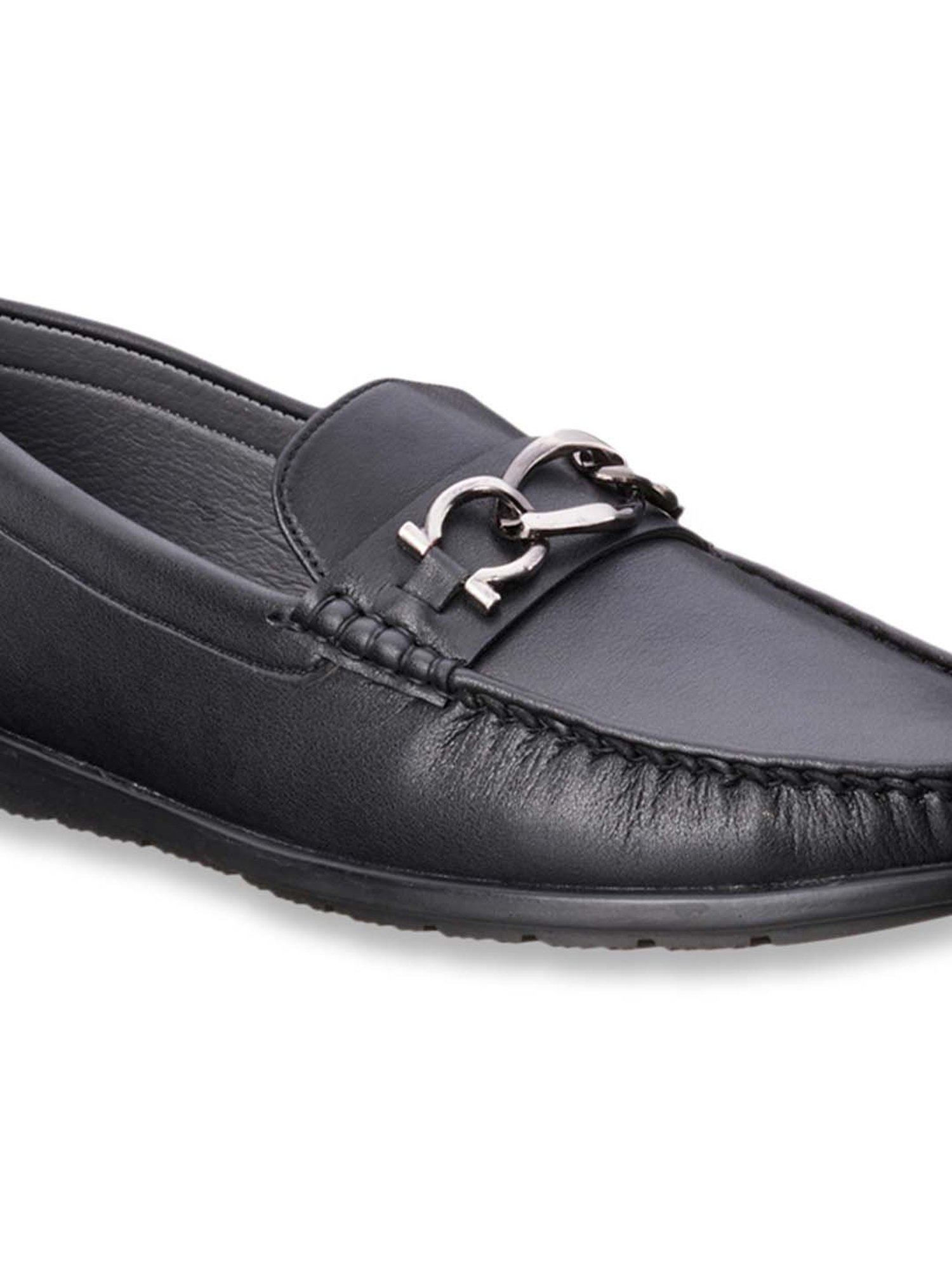 Duke Men's Black Casual Loafers