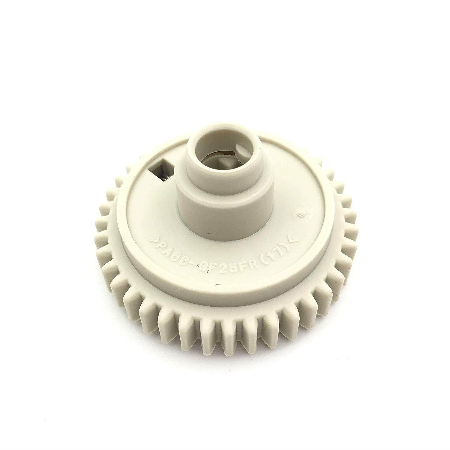 OKLILI 2PC X RC1-3324 RC1-3325 RC1-3324-000 RC1-3325-000 Upper Fuser Roller Gear Drive Gear Assembly 40T Compatible with HP 4200 4240 4250 4300 4350 4345
