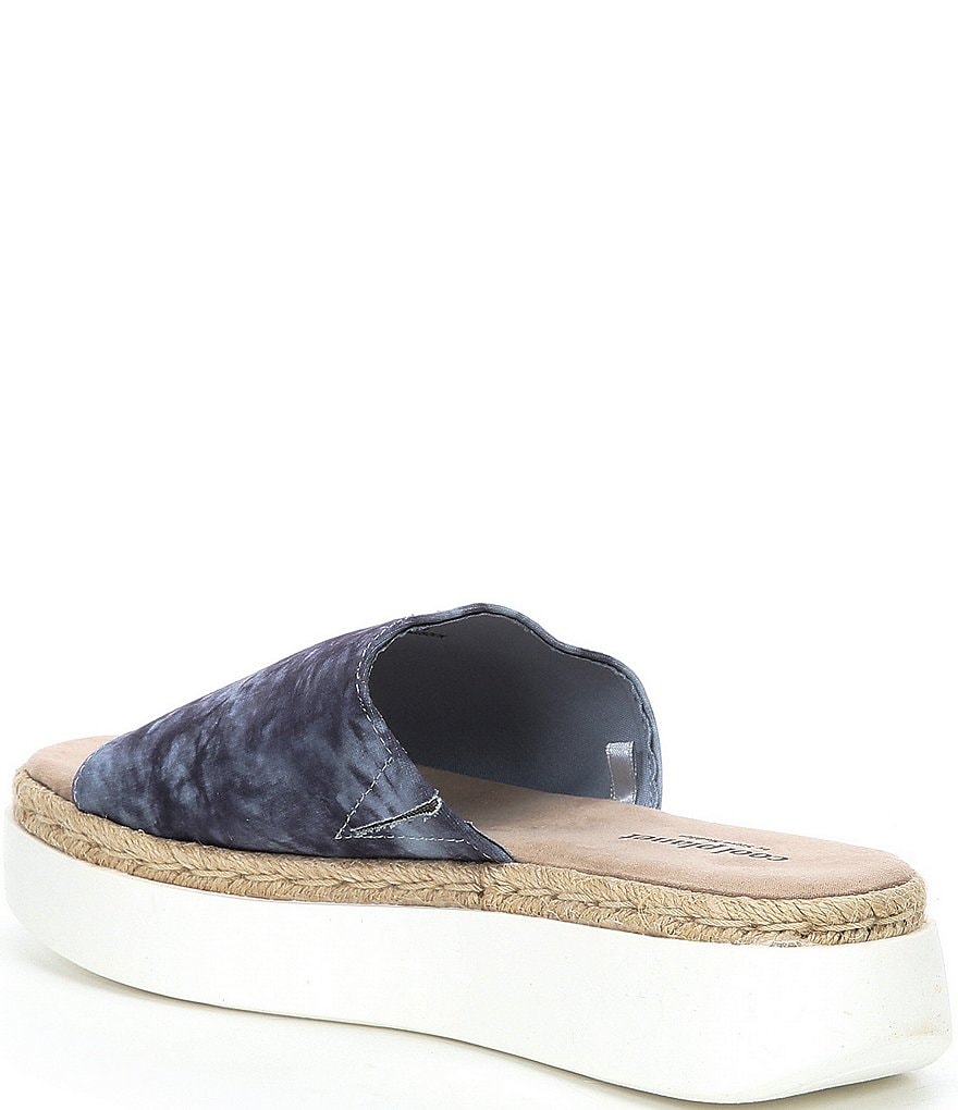 Cool Planet by Steve Madden Juniper Tie-Dye Platform Sandals