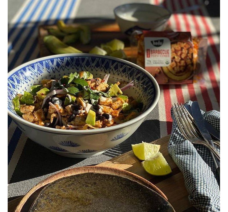 Hodo Plant-Based Organic Vegan Moroccan Tofu Cubes - 8oz