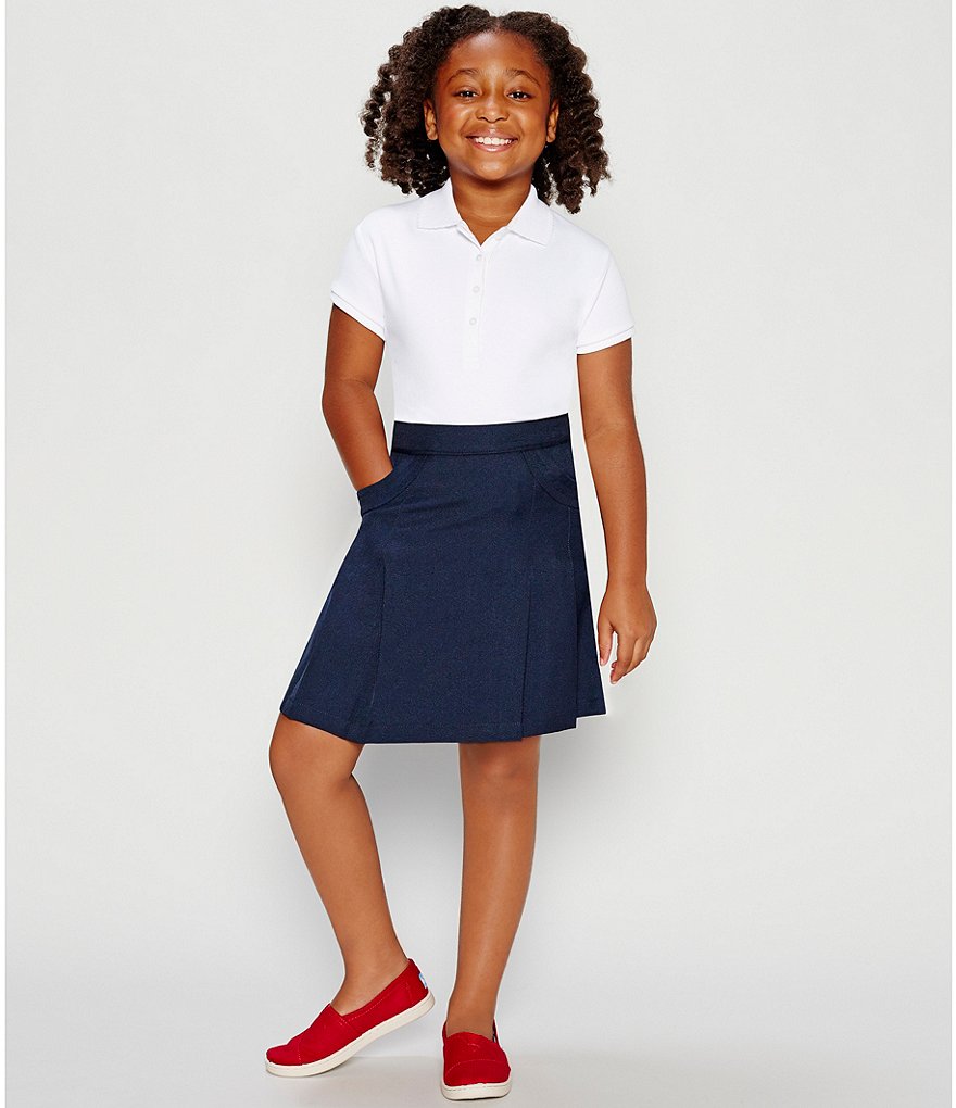Nautica Big Girls 7-16 Pleated Skort