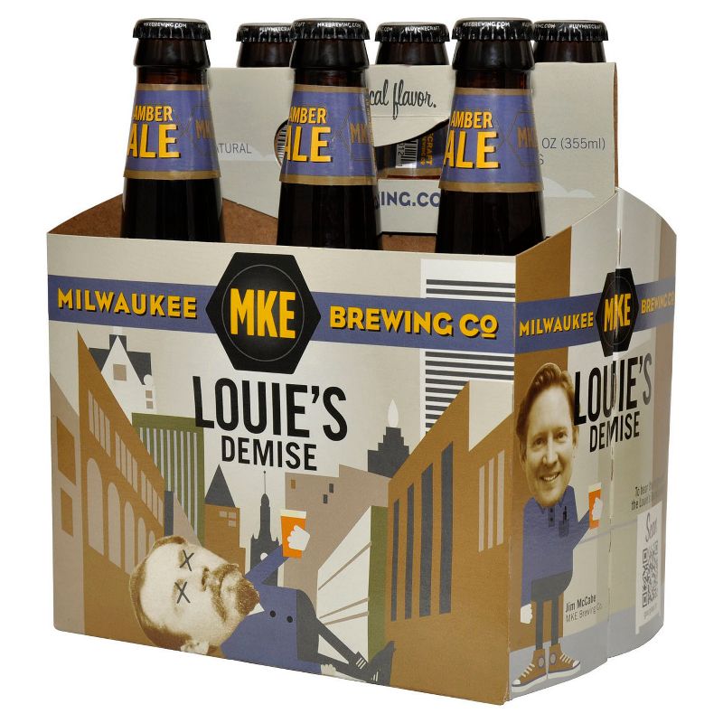 Milwaukee Louie's Demise Amber Ale Beer - 6pk/12 fl oz Bottles